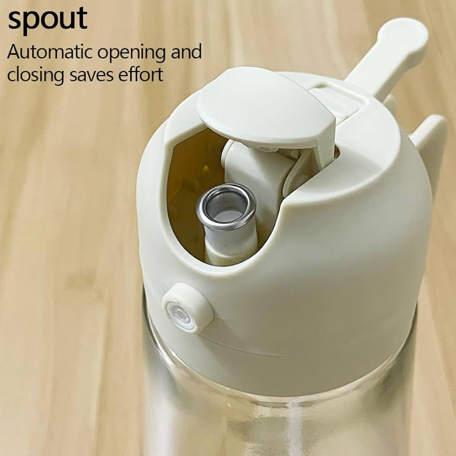 Bouteille distributrice d’huile 2 en 1