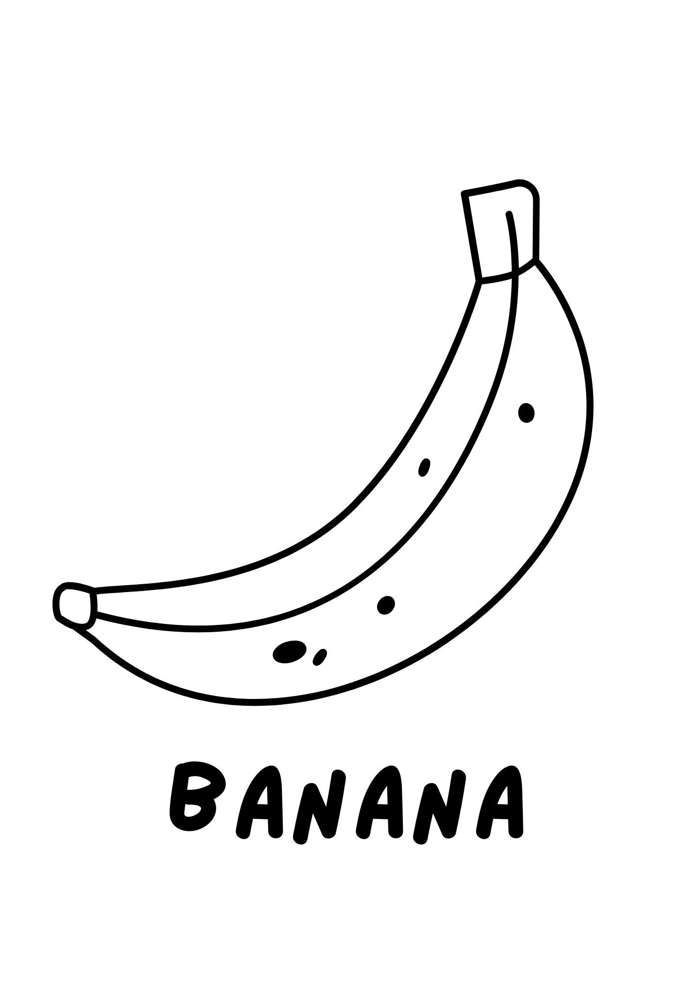 Coloriage Fruits – Apprendre l’anglais en s’amusant