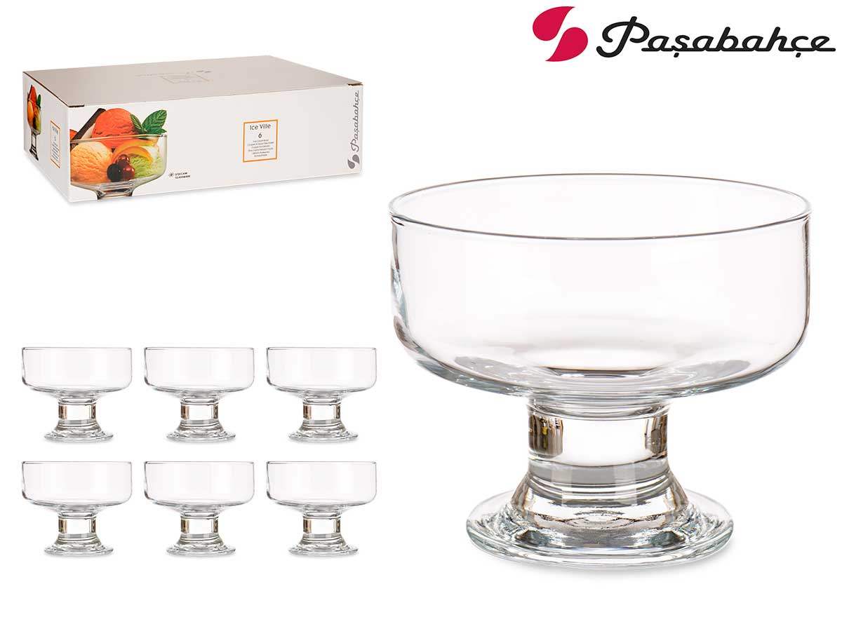 Set 6 coupes ice ville 265cc