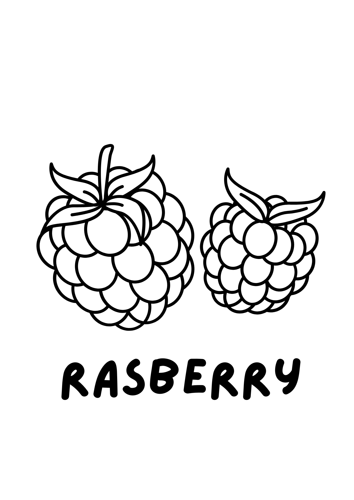 Coloriage Fruits – Apprendre l’anglais en s’amusant