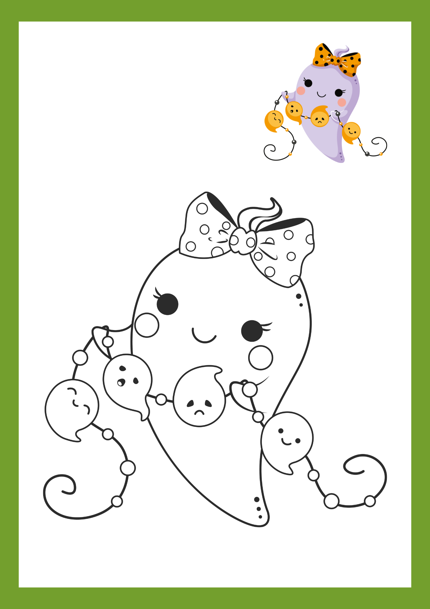 Halloween – Livre de coloriage PDF