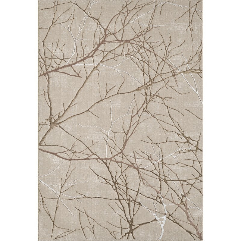 Alfombra de mármol beige cobre plateado – creación