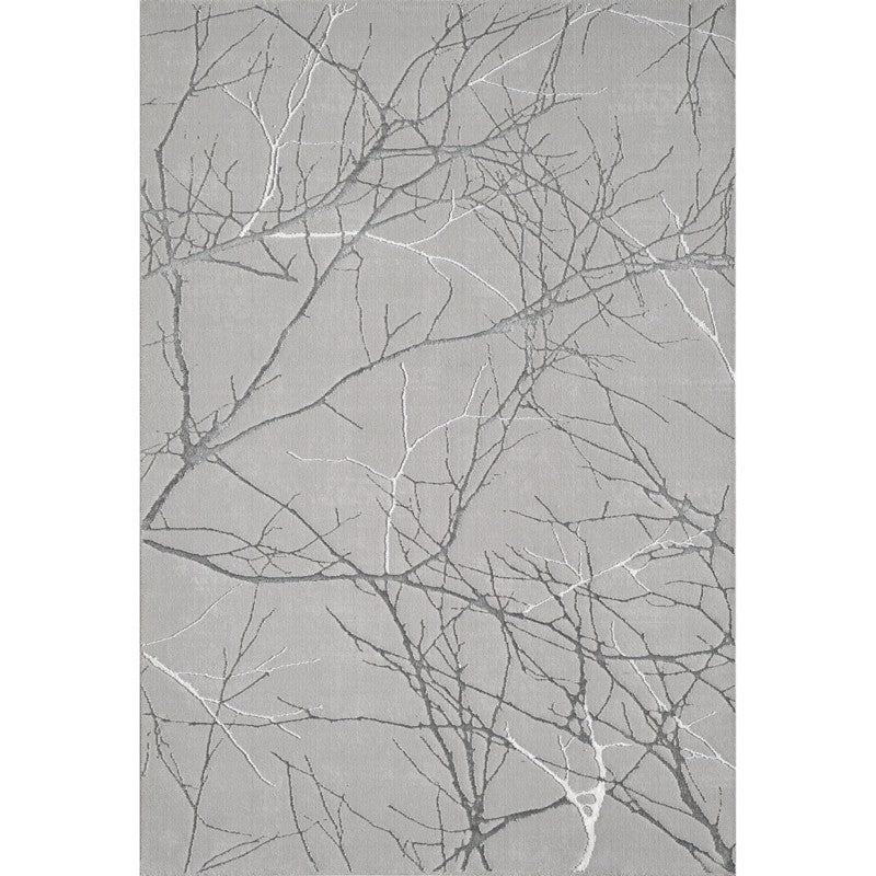 Tapis marbre gris argenté – création
