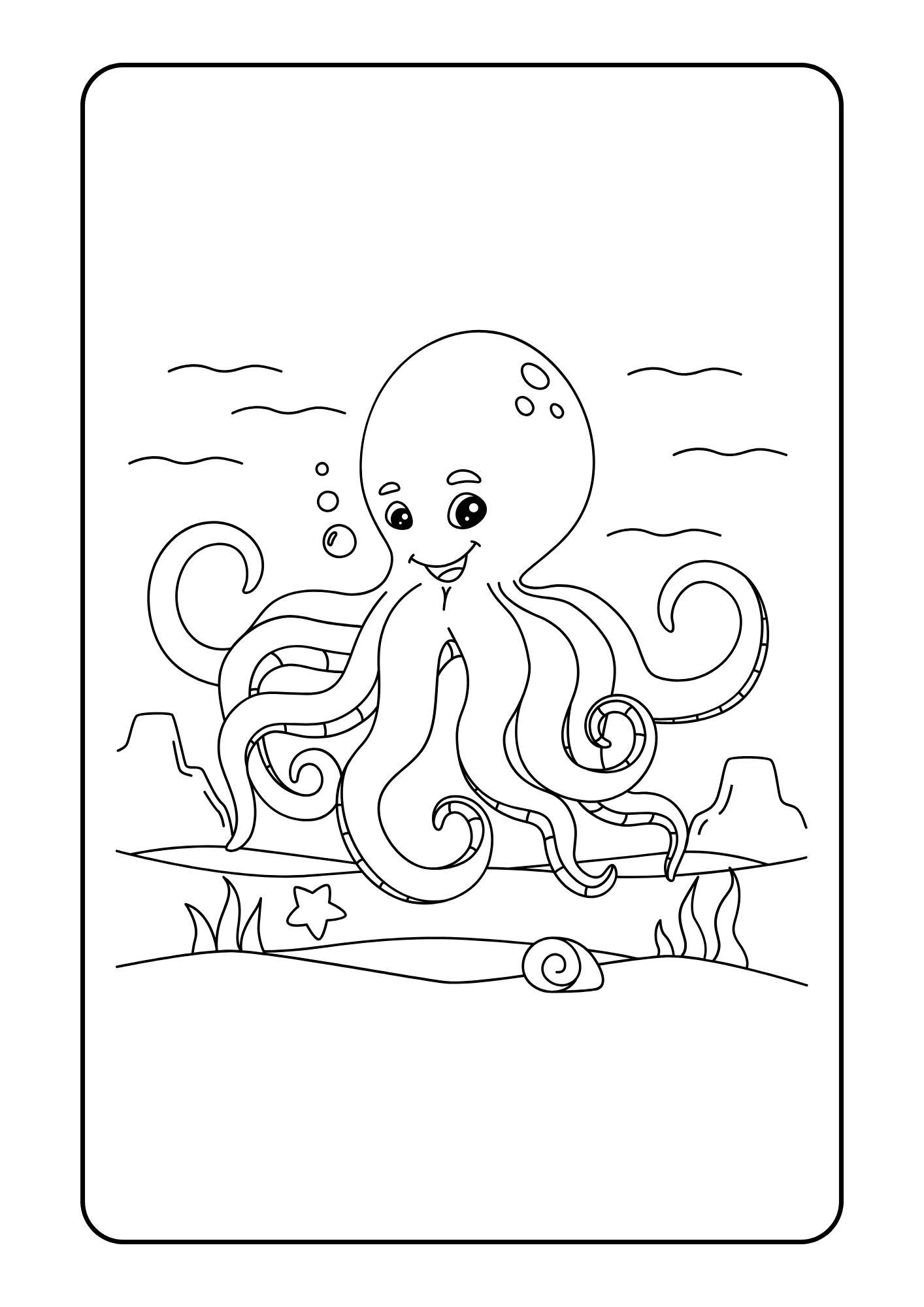 Coloriage Animaux Marins – 14 pages PDF