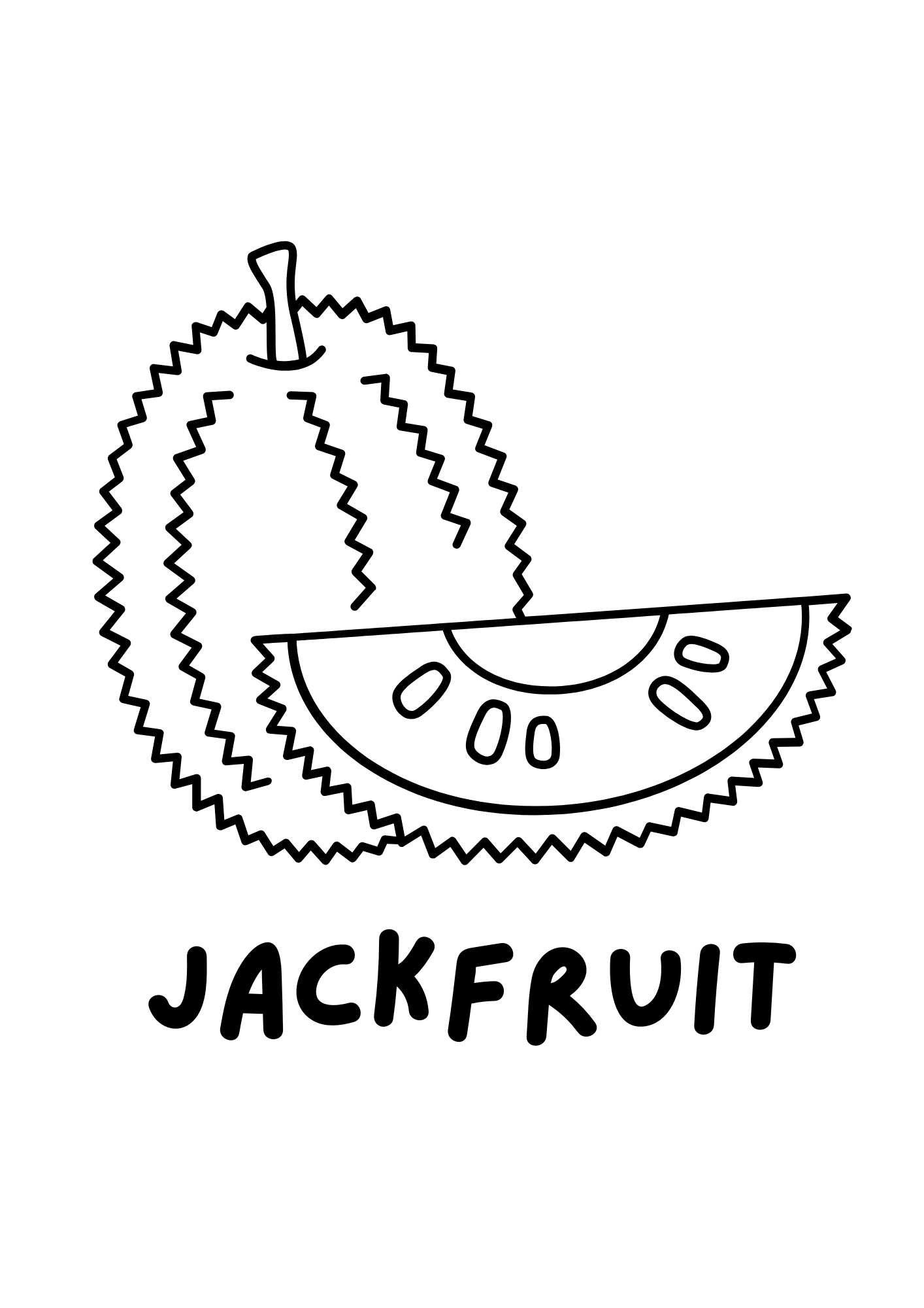 Coloriage Fruits – Apprendre l’anglais en s’amusant