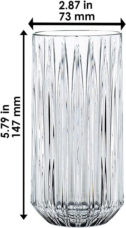 verre 430ml ensemble de 6 pièces