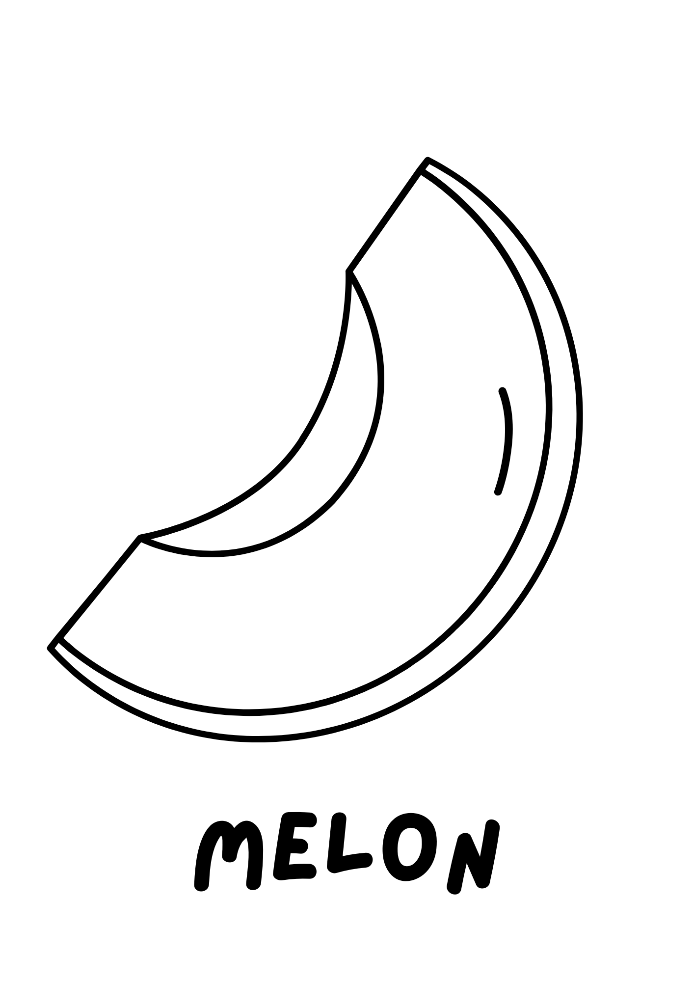 Coloriage Fruits – Apprendre l’anglais en s’amusant