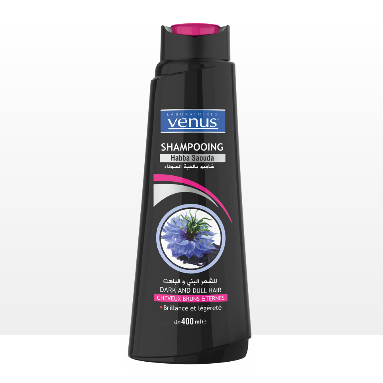SHAMPOING VENUS HABBA SAOUDA Extrait naturel de Fleur de Nigelle