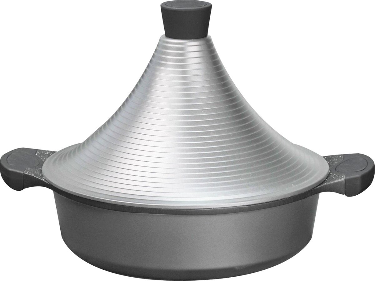 Tagine de aluminio Agadir - Plata