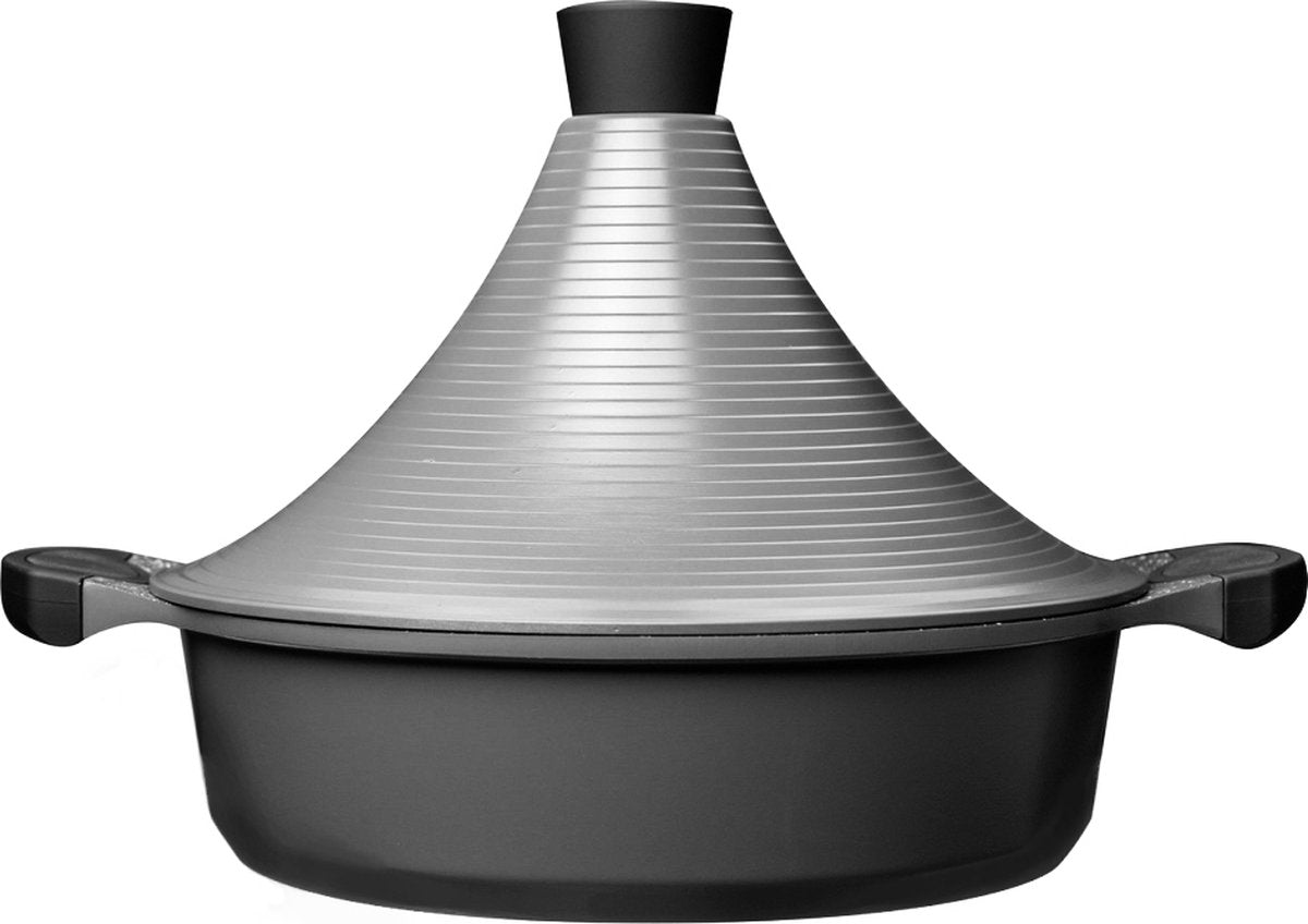 Tajine en aluminium agadir - Argent