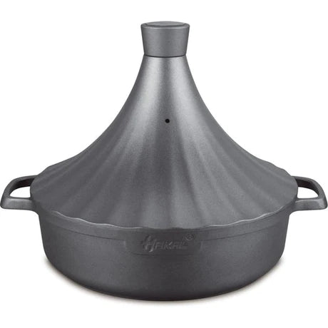 Plat à Tajine INOX - Revêtement antiadhésif - Toutes Sources de Chaleur :  Induction Et Four Inclus ( 34 cm)