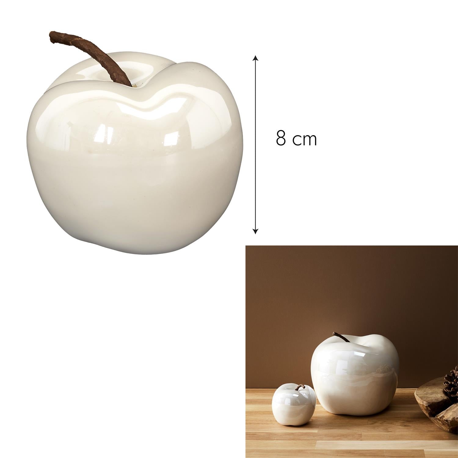 POMME DECO CERAMIQUE H8CM