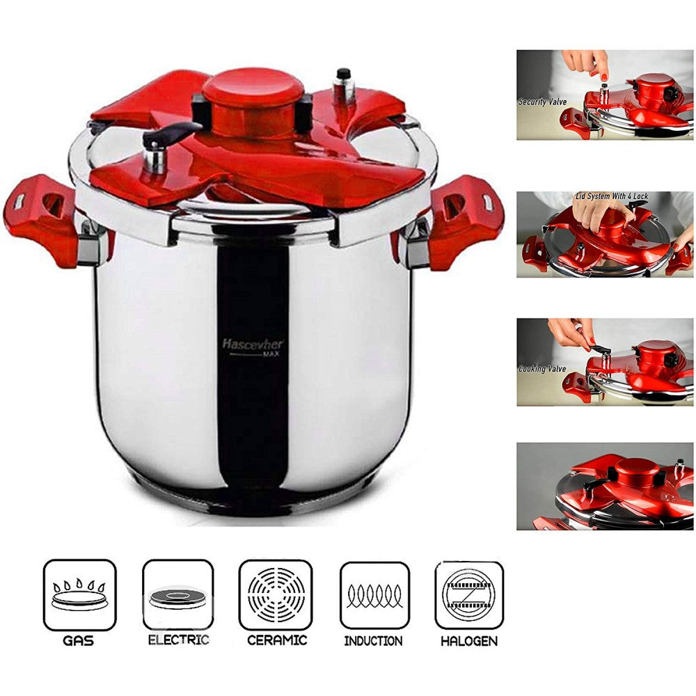 COCOTTE MINUTO GALAXY HASCEVHER ROJO