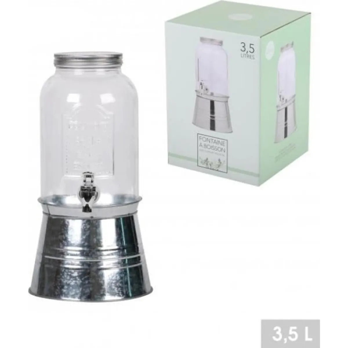 Fontaine à Boisson avec Support 3,5 Litres