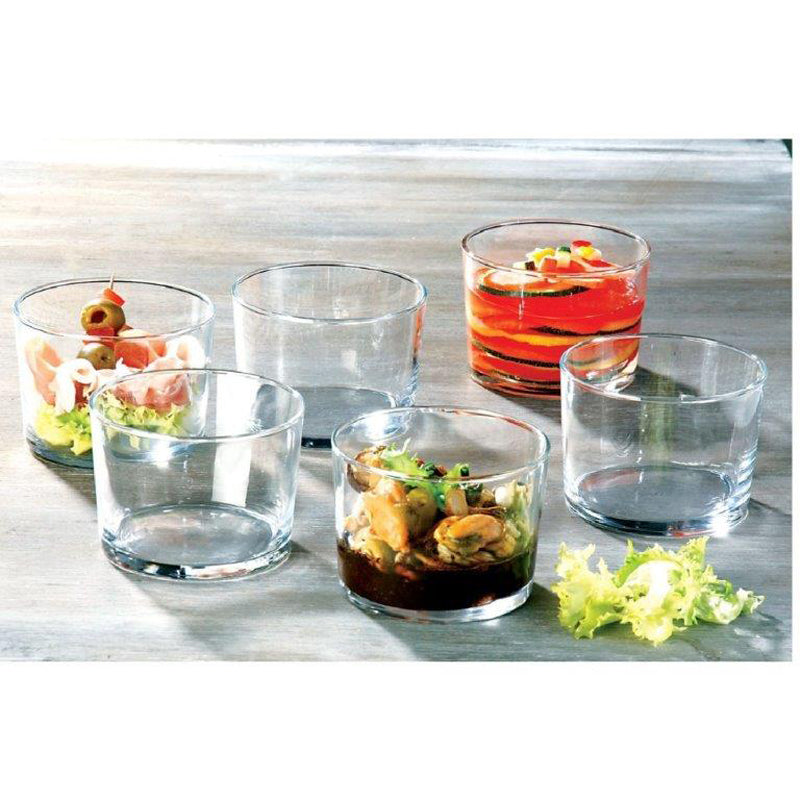 Juego de vasos de tapas de 6 / 23cl